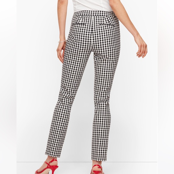 Talbots Chatham Ankle Pants - Springtime Gingham - Picture 9 of 9